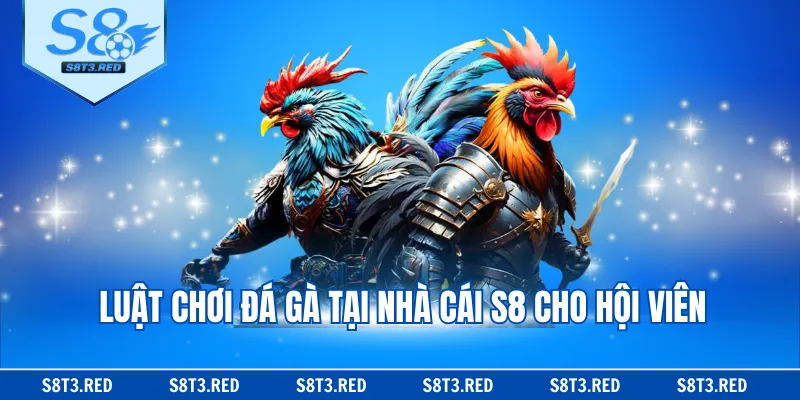 Luật chơi đá gà tại nhà cái S8 cho hội viên
