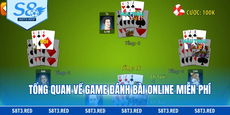 Tổng quan về game đánh bài online miễn phí